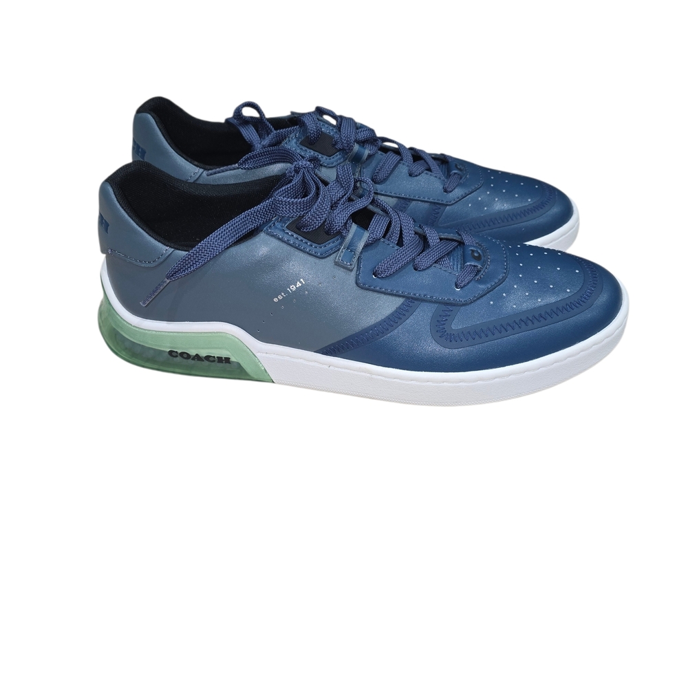 Coach Men's Blue Sneakers - Picture 9 of 11
